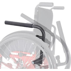 Coppia Bracciolo ribaltabile per Sedia a Rotelle Carrozzina ATMOS Modello CLA200 Item CLA210