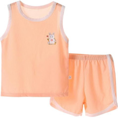 Shorts and T-shirt Set for Children, 2-Piece Cartoon Print Hawaiian Shirt with Boys, Elastic Waist, Shorts, Casual Clothing, Clothing Sets, Girls Outfits