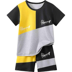 Kinder Kleinkind Baby Jungen 2-teilig Cartoon Print Sportbekleidung Schnelltrocknend (2-13 Jahre) Sommer Tops+shorts T-shirt Set Strampler Junge Geschenke Für Teenager
