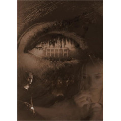 Xq199Zy 1000-teiliges Puzzle, Horrorfilm-Skelettschlüssel-Poster, für die Familie, Stressabbau, Lernspielzeug, 50 x 70 cm