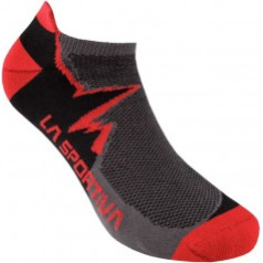 Zeķes Climbing Socks S Carbon/Mountain Red