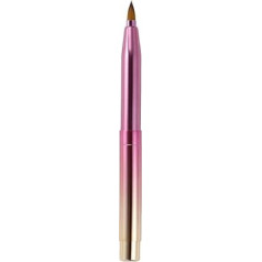 Exquisite Professional Lip Brush Applicators, Retractable Lipstick Brushes - Lipstick Shine Makeup Brushes Tool for Women and Girls (Two Head Gradient)