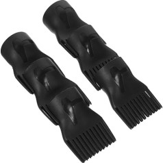 DEARMAMY 10 Stk. Fön Teil haartrockner diffusor fön diffusor difuser für fön föhnkamm Föhn-Diffusor Anhang Haartrockner mit Diffusor Diffusor-Fön-Aufsatz Föhnaufsatz für Fön Plastik Black