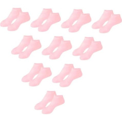 Silikonsocken 10 Pair Foot Deckt multifunktional einfach zu bedienende Fußbetreuungshäule, Rosa