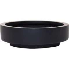 VIVANNO Escada Low Plant Bowl Fibreglass 9 x 30 cm Anthracite