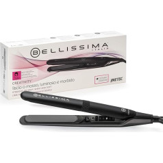 Bellissima Creativity Straighteners Straight or Wavy Hair Ceramic Coating + Diamond Particles Flexible Plates 5 Temperature 150/230°C with Memory, Constant Heat, Fast Heating