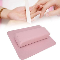 Nail Hand Rest Cushion Nail Art Beauty Salon Hand Cushion Arm Rest Holder Cushion Mats Set Manicure Tool Nail Art Placemat Arm Rest Cushion Hand Rest Manicure Care (Pink)
