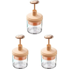 Cabilock 3 Pieces Cup Foam Rich Travel Manual Practical Cleaner Bottles Bubble Home Make Deep Cleaning Whip Cream for Face Bubble Cleaning Washroom Foam Shampoo