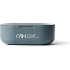 O&M Gel Pomade (100g) - Styling Pomade for Shine, Definition & Medium Hold - For Wet & Dry Hair - Sulphates & Silicones Free - PETA-Certified, Vegan, Made in Australia