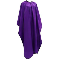 EXCEART Waterproof Professional Salon Cape Hairdressing Cape Hairdressing Cape Purple, purple