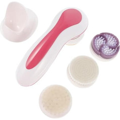 Baluue Electric Washing Machine Face Brush Massager Electric Face Cleansing Brush Face Cleansing Brush Facial Cleanser Exfoliating Facial Cleanser ABS Pink
