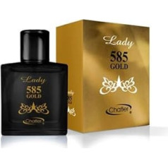 Lady Fragance 585 Gold by Chatler – Women – Eau De Toilette 100 ml Made in France