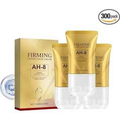 Upgrade AH-8 Firming Neck Cream, Firming and Lifting Neck Cream with Double Roller Massage for Lifting and Moisturising Care (3 Pieces)