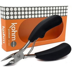 Kohm WHS-800 Toenail Clipper for Thick Nails, Heavy Duty, Easy Grip Handle