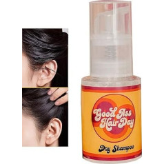 Good Asshair Day Dny Shampoo, Dry Shampoo Powder with Pump, Travel Size Dry Shampoo, Dry Shampoo Spray, Hair Styling Device for Light and Dark Hair, Oil Absorb, Balance Scalp