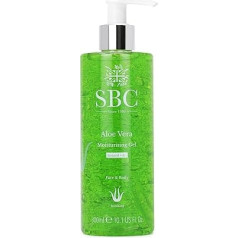 SBC Skincare - Moisturising Cream for Face and Body with Aloe Vera - 300 ml - Soothes, Protects and Regenerates the Skin - Body Lotion - Aloe Vera Moisturising Gel