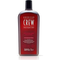 AMERICAN CREW - Anti-Hair Loss Shampoo 1000ml for Thinning Hair Daily Cleansing for Fullness and Shine