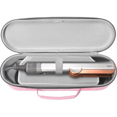 RLSOCO Bag for Dyson Airstrait Straightener HT01 & Corrale/Corrale Special Edition Hair Straightener & Corrale Straighteners - Pink