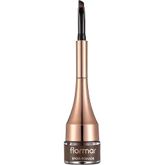 Flormar Augenbrauenmaske und Augenbrauenwimpe - Brow Pomade Brown 8690604572205 32000061-003 One Size