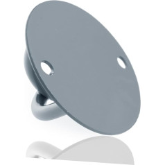 BESTonZON Wandankerhalterung Hängemattenhalterung Für Aufhängegurt Trainer Hängematte Stahlplatte Turnring