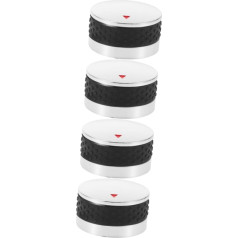 Set of 4 Replacement of Stove Knobs, Gas Cooker Accessories, Fire Machine, Gas Stove Accessories, Stabmixwe Knob for Gas Hob, Gas Hob Control Knob, Replacement of Stove Knobs, Plastic
