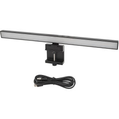 Black Laptop Monitor Lampe Anti Blue Light Eye Care LED Computer Monitor -Lichtleiste 33 cm anwendbar für Monitore und Computerbildschirme