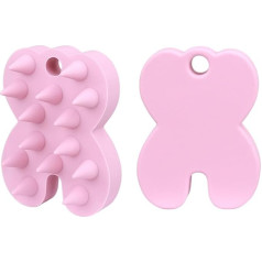 Silicone Gentle Scalp Massager Deep Cleanses Scalp Stimulates Hair Follicles and Reduces Hair Loss Hair Care Tool