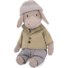 Miadolla - Nähset – TD-0379 – Bruno der Esel dekorative Puppe für Erwachsene – 21,6 cm – DIY-Kit