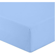 Gabel More Colour and Wellbeing Bed Sheet, Percale, Alpine, 200 x 125 x 0.3 cm