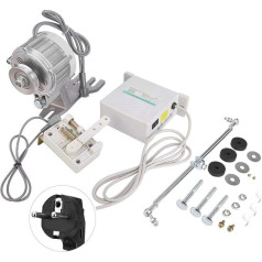 Sewing Machine Servo Motor, 750 W Sewing Machine Motor Brushless Silent Servo Motor Electric Servo Motor for Sewing Machine 750 W 7N M (EU Plug)