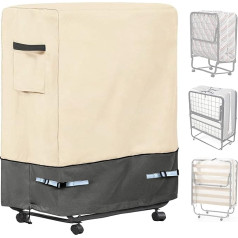 Folding Bed Cover Waterproof Breathable Oxford Fabric Universal Double 38