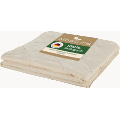 allnatura Lyovita Lyocell Ultralight Summer Duvet 135 x 200 cm - Breathable Duvet for Warm Nights - Moisture-Regulating Quilt 100% Lyocell/Tencel - Allergy Friendly & Washable