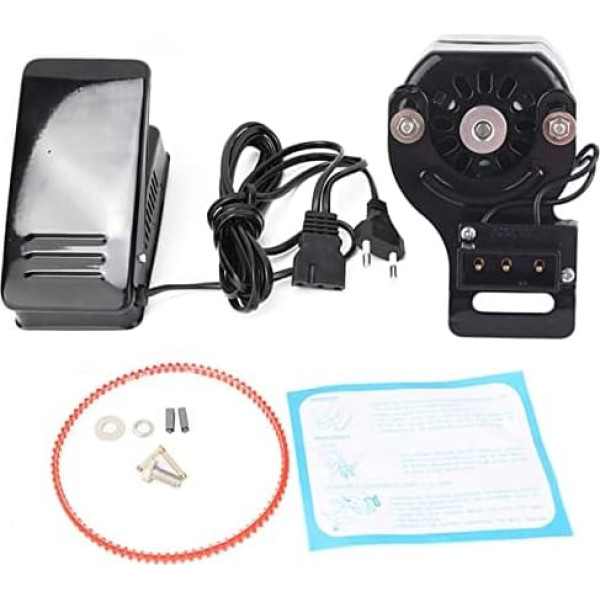 Pssopp 100 W Sewing Machine Motor Sewing Pedal Regulator with Variable Speed Sewing Machine Foot Switch Household Sewing Machine Parts with Sewing Machine Foot Pedal (EU)