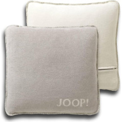 Joop! Uni Doubleface Cushion Cover 50 x 50 cm Feather Ecru