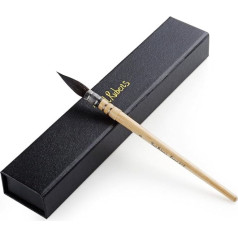 Paul Rubens Professional Watercolour Brush, Size 6 Wash/Mop Round Squirrel Hair Brush for Art Painting