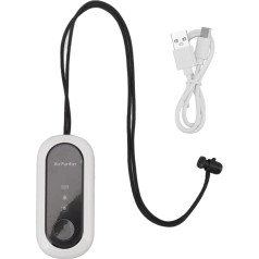 Atyhao Necklace Air Purifier, USB Charging Air Purifier, Portable Mini Air Purifier, Small Portable Rechargeable Air Purifier for Outdoor, Travel