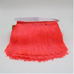 Fransenborte aus Polyester, 9/15/20/30 cm lang, für Vorhänge, Kleidung, Fransen zum Nähen, Basteln,
