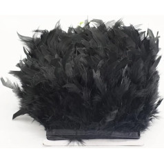 Turkey Feather Trimming 10-15cm Grey Feather Fringe for Skirt Dress Decoration Craft 2-10m