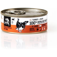 3coty tītars + pīle pieaugušiem kaķiem 80g