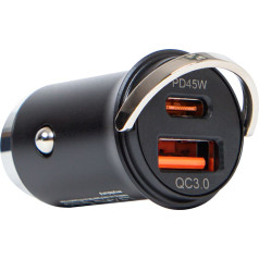 75-788# Auto lādētājs 2x usb-a+usb-c 45w g50d