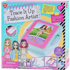 Playgo Battery Operated Trace It Up Fashion Artist Set (28 Pieces)