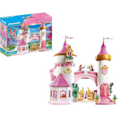 PLAYMOBIL Princess 70448 Princess Castle with Three Rooms and Two Figures Including Accessories, from 4 Years