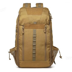 LIUHLFSR 40L Waterproof Backpack Hiking Trekking Fishing Camping Outdoor Sports Suitable for Camping, Outdoor, Hiking (Khaki)