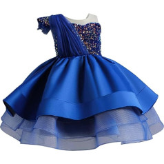 TYUSGH Blumenmädchen-Hochzeitskleid für Kinder, Festzug, Brautjungfernkleid, Baby, Satin, Schleife, Kleinkind, Mädchen, Pirncess, Geburtstagsparty, Taufe, formelle Ballkleid