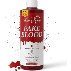 Artificial Blood (450ml) Made in the USA Looks and Feels Like Real Blood From Evo Dyne