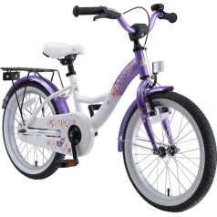 Bikestar Very Lightweight Children's Bicycle for Girls from 5 Years Old, 18 Inch Children's Classic Bicycle for Children.
