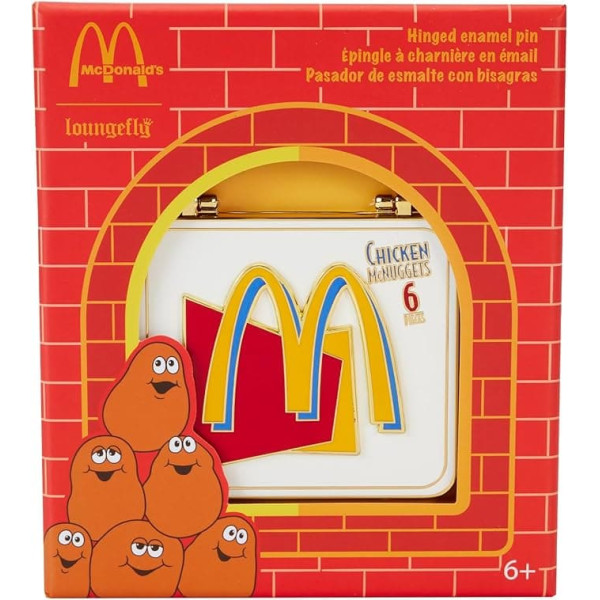 Loungefly McDonalds Happy Meal 3 Collector Box Pin