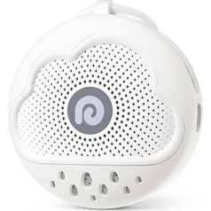 Dreamegg D11Max+ White Noise Machine Baby, White Noise Baby with Baby-Safe and BPA-Free Silicone Cover, 21 Soothing Sounds, Drop-Proof for Active Babies, Travel-friendly for Prams