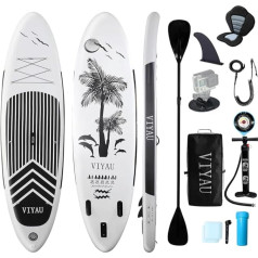 Sup Board, Paddle Board for Stand-Up Paddling, SUP Paddle, Paddle Board, Stand-up Paddling Board, Double Paddle for SUP, Inflatable Boards for Water Sports, Paddle Board 2 Person Seats