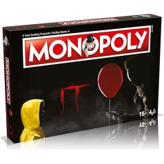 Monopoly IT Board Game WM00732-EN1-6 Stephen King's from Ages 17 and Up
